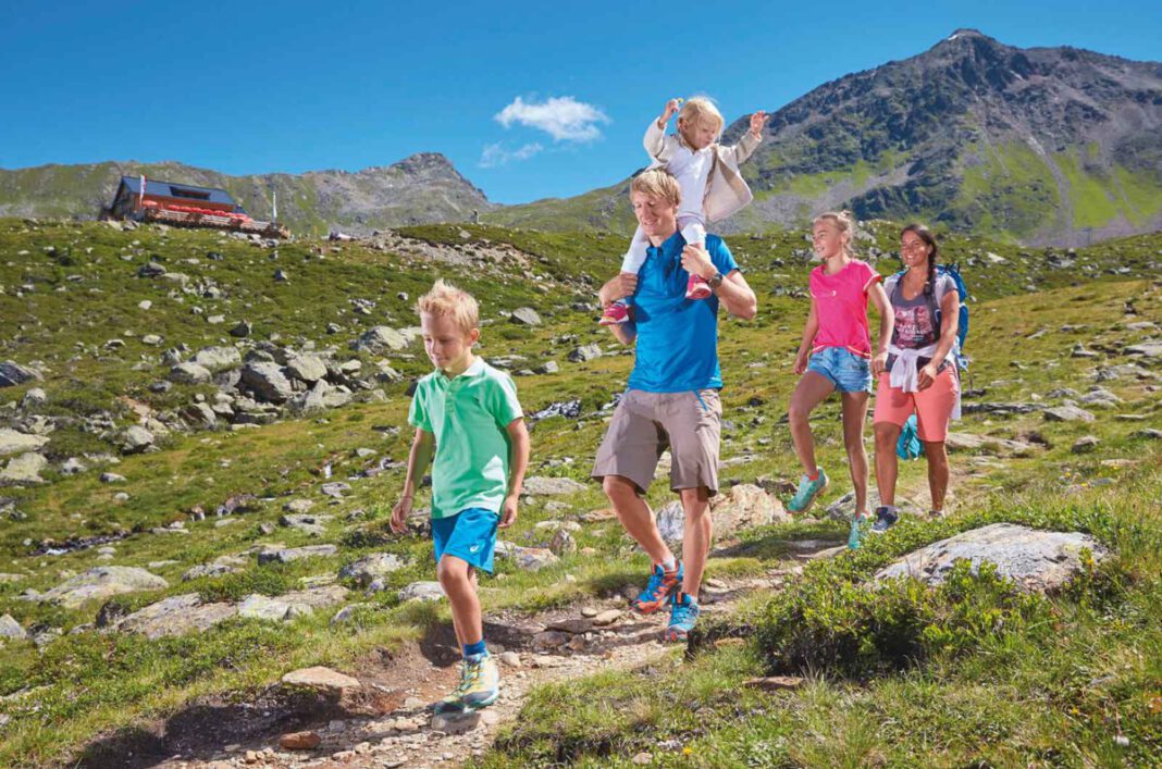 Familienurlaub in den Tiroler Bergen