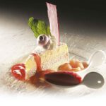 Tiramisu mit Erdbeeren und Rhabarber