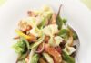 Farfalle Salat mit Sommergemüse und gebratenen Garnelen, foto Lafer
