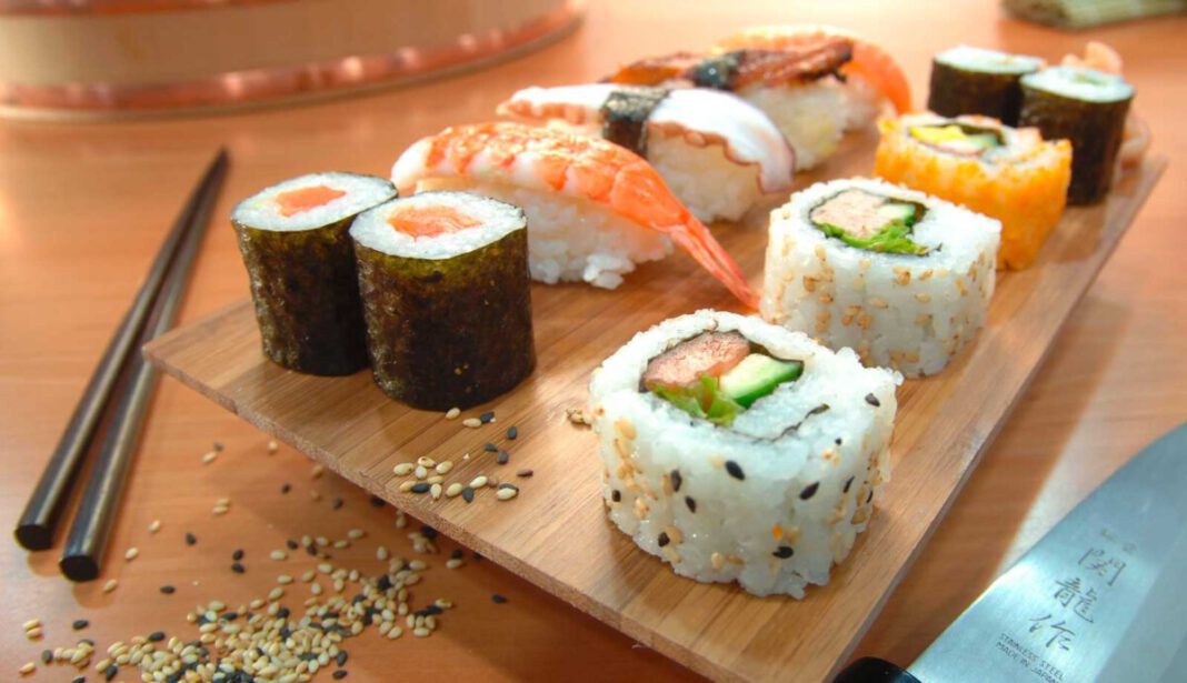 Der Sushi-Knigge, foto sushi-Knigg USA Rice
