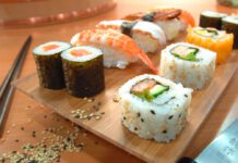 Der Sushi-Knigge, foto sushi-Knigg USA Rice