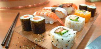 Der Sushi-Knigge, foto sushi-Knigg USA Rice