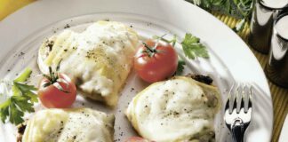 Pilzherzen mit Raclette-Käse, foto Les Fromageries Riches Monts