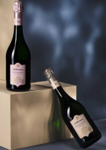 Wollen Sie je 1 Flasche Geldermann Weißburgunder- und Spätburgundersekt gewinnen? Foto Geldermann