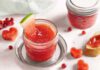 Wassermelonen-Johannisbeer-Fruchtaufstrich mit Minze, foto Diamant